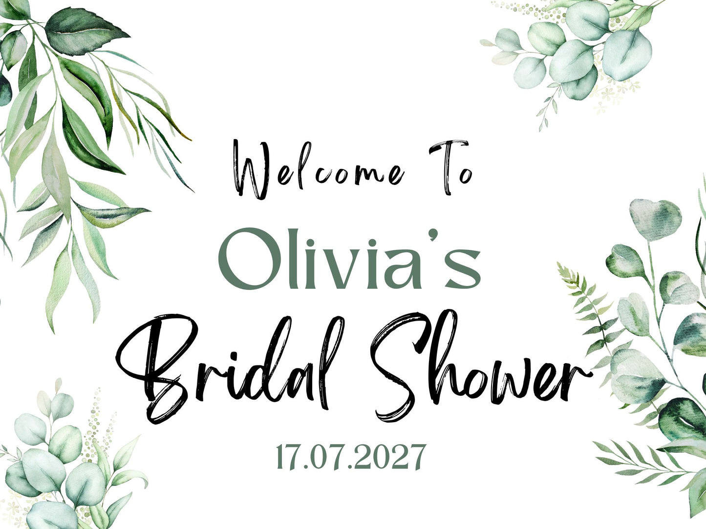 Custom Wedding Yard Sign