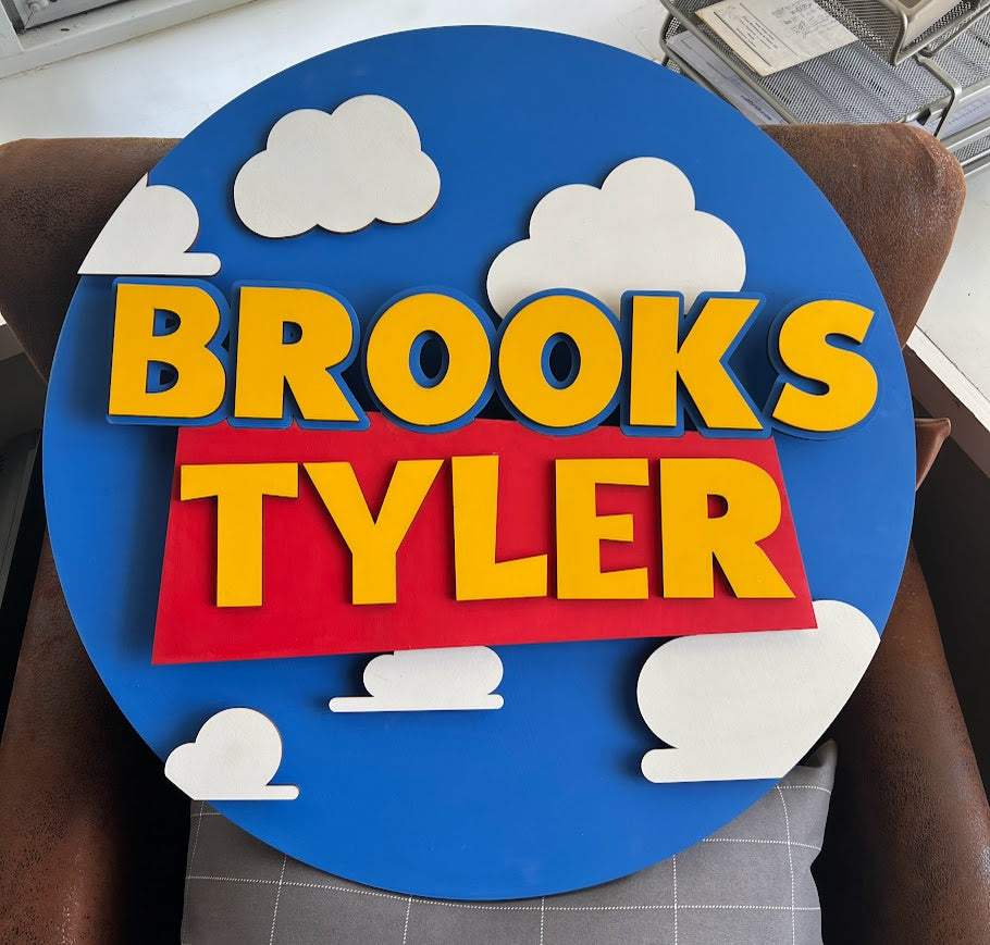 Custom 18” Baby Name Sign – Let’s Design Something Beautiful Together!