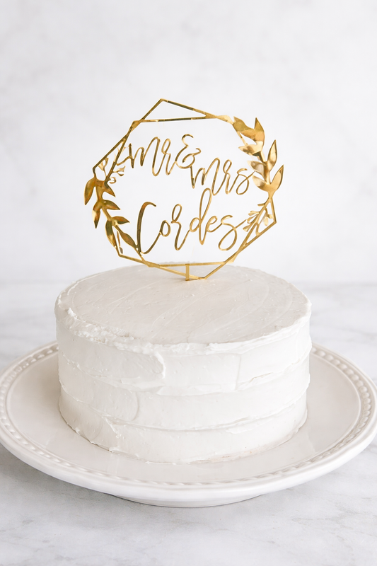 Custom Wedding Cake Topper
