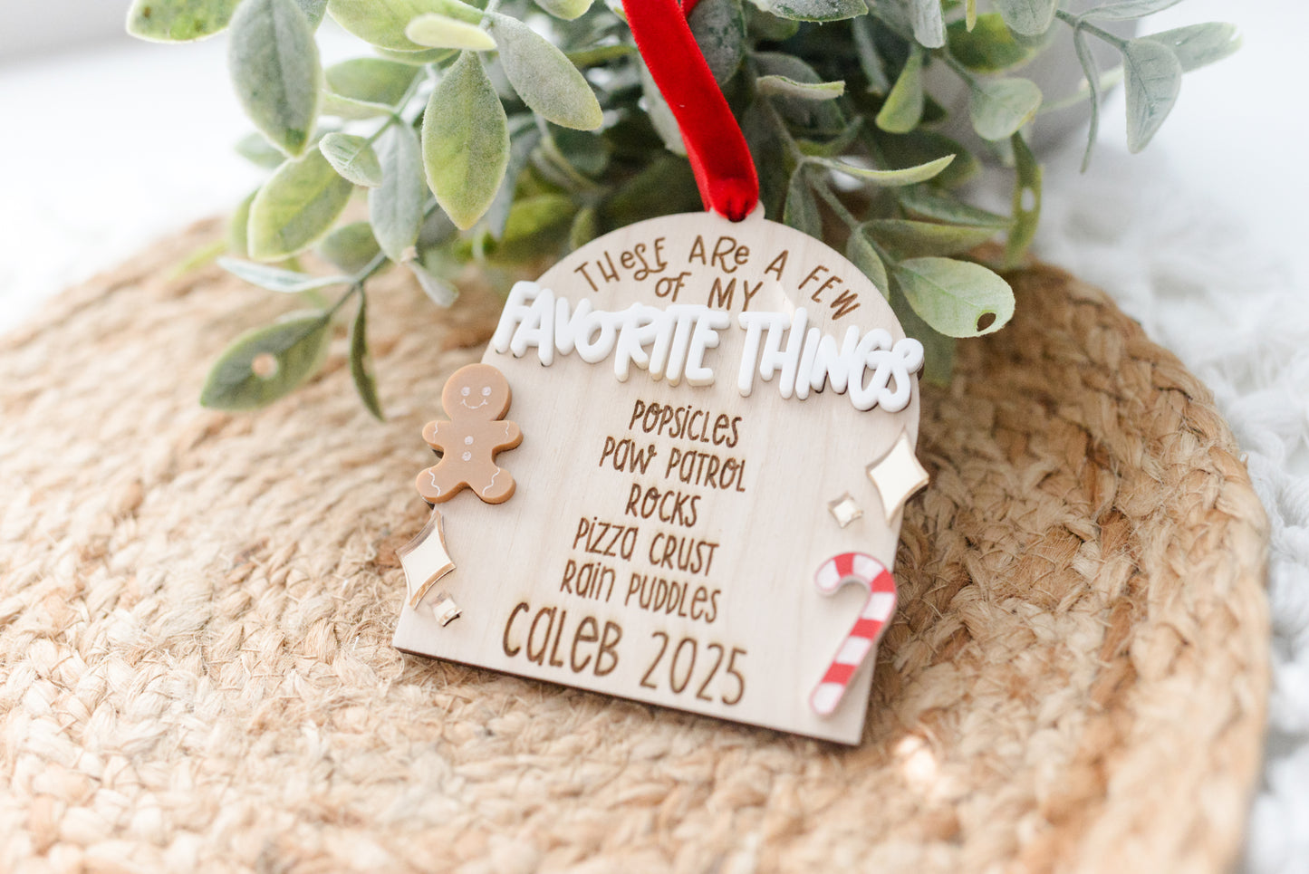 Favorite Things Ornament