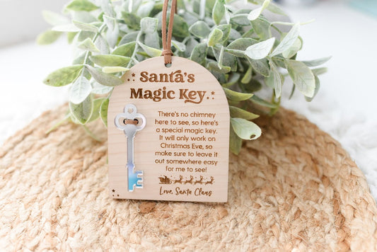 Santa’s Magic Key Christmas Ornament
