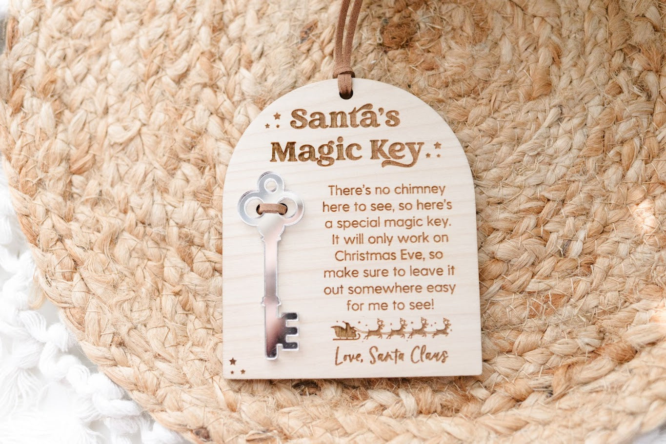 Santa’s Magic Key Christmas Ornament
