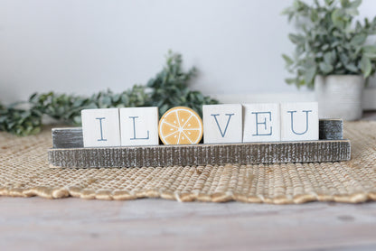 12x2.5x1 I love you ledge kit