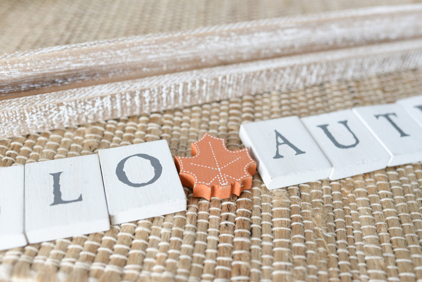 Hello Autumn 20x2x1 Letter Ledge Kit