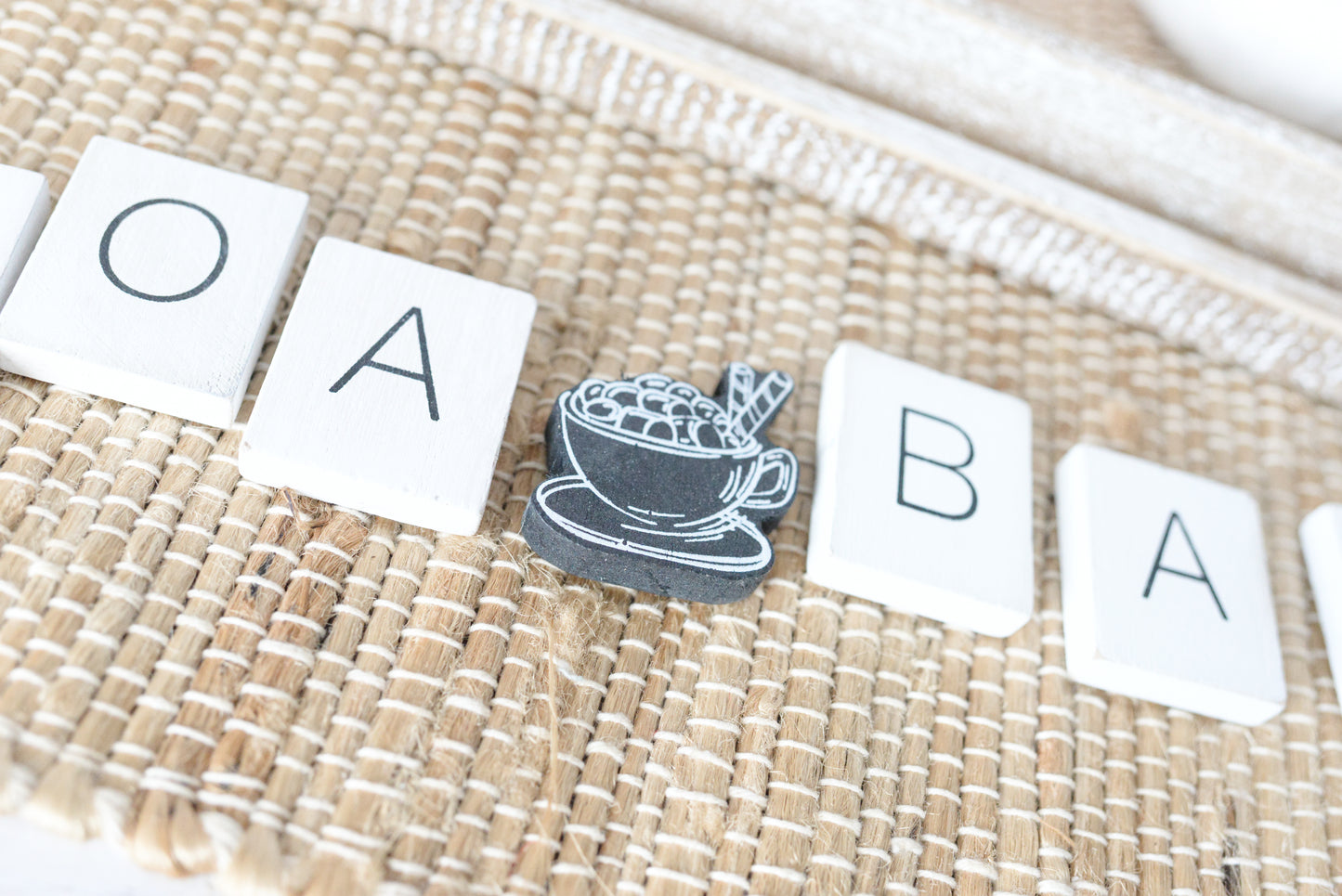 Hot Cocoa 20x2x1 Letter Ledge Kit