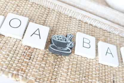 Hot Cocoa 20x2x1 Letter Ledge Kit