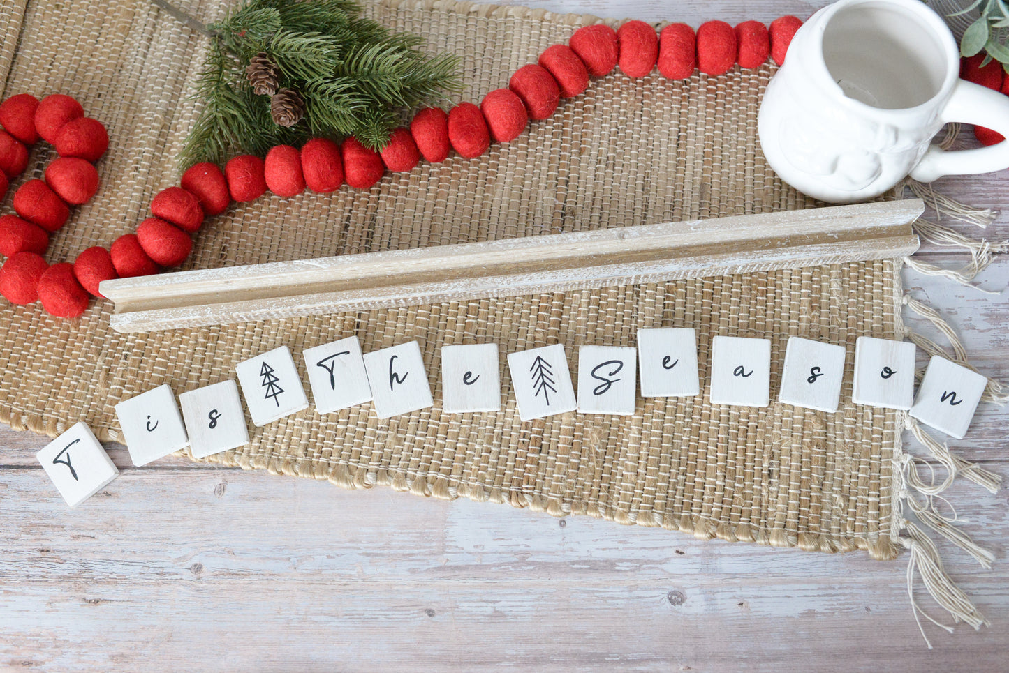 Tis the Season 23x2x1 Letter Ledge Kit