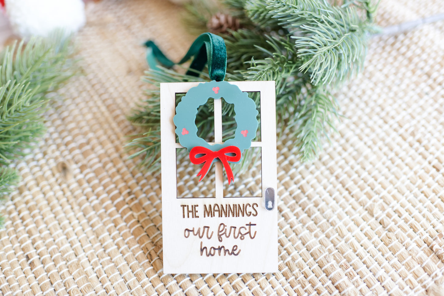 Our First Home Personalized Ornament