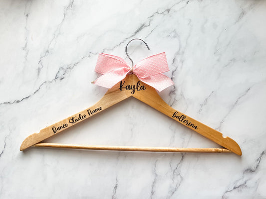 Personalized Dance Hanger