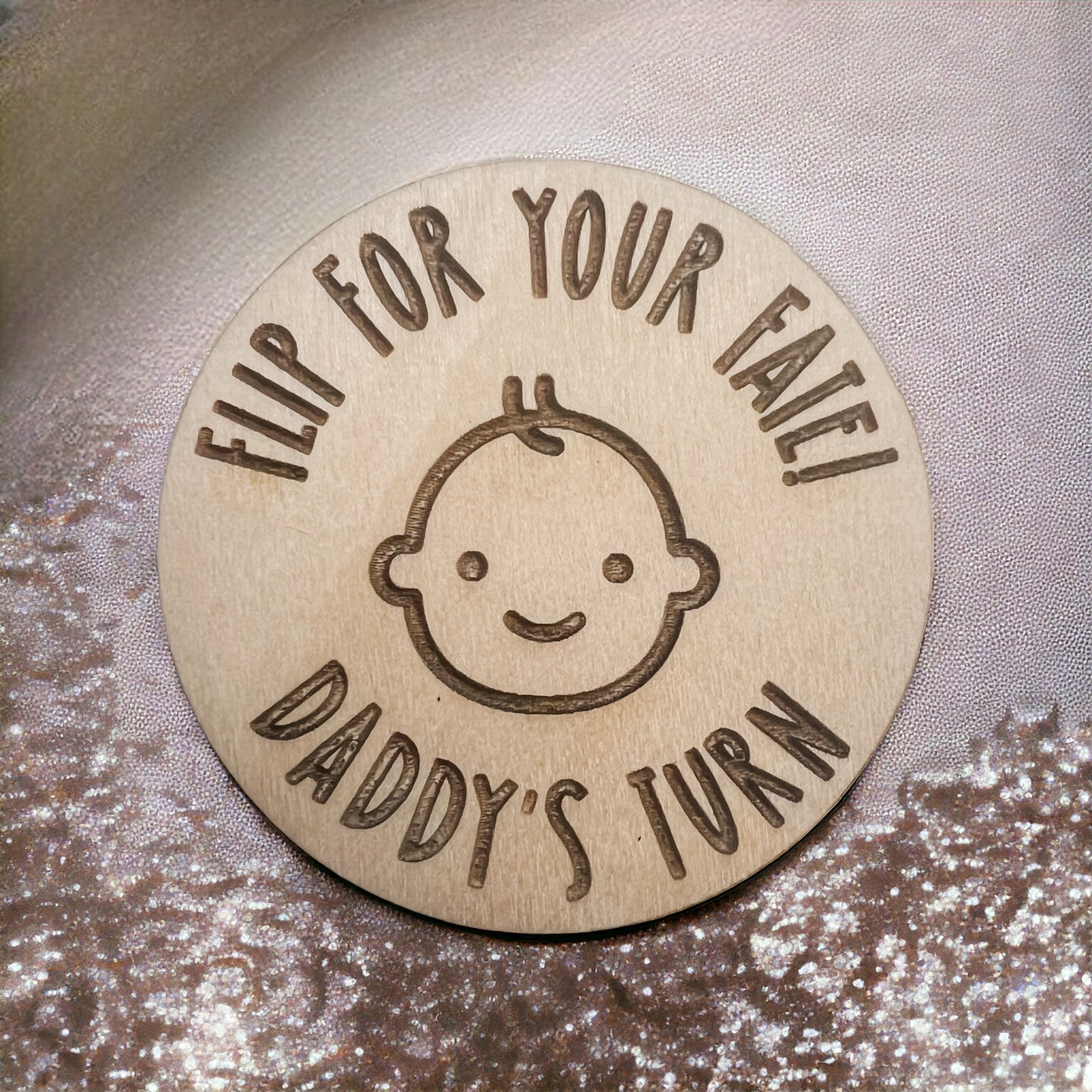 Mom + Dad Decision Coin | New Parent Gift