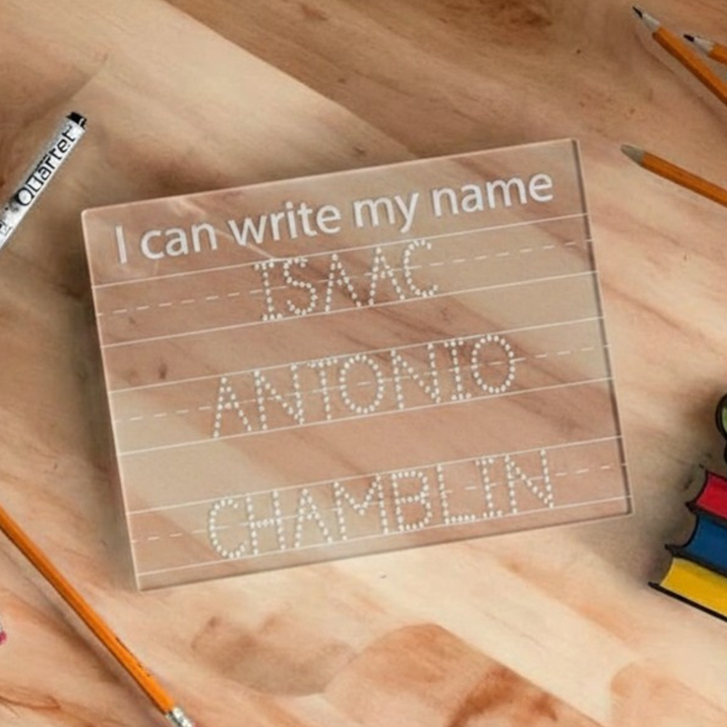 Acrylic Name Practice