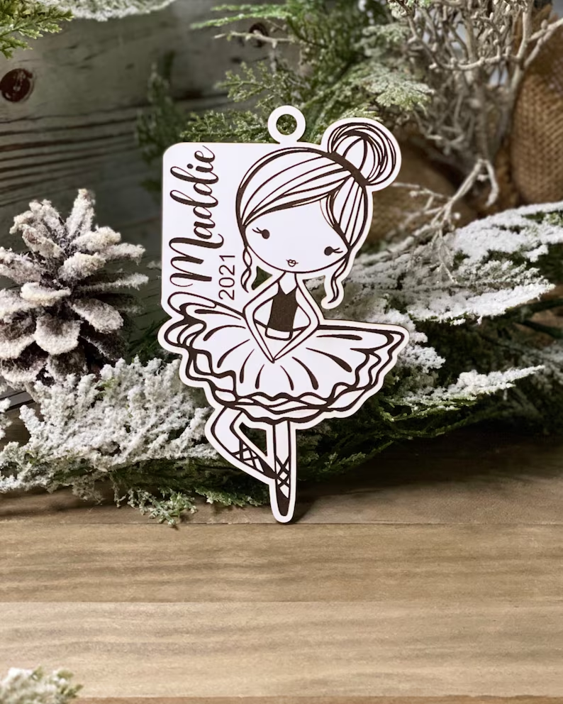 Personalized Dance Ornament