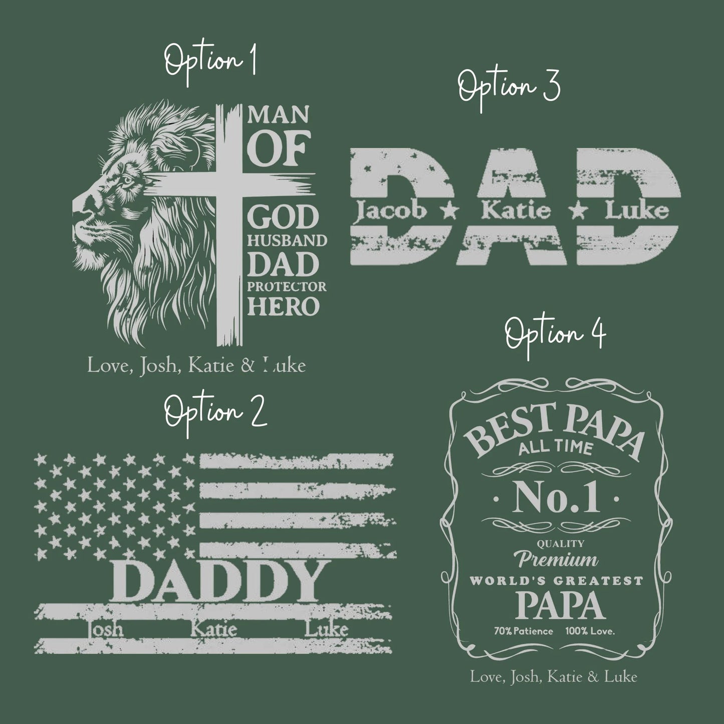Personalized Ammo Box, Custom Father's Day Gift
