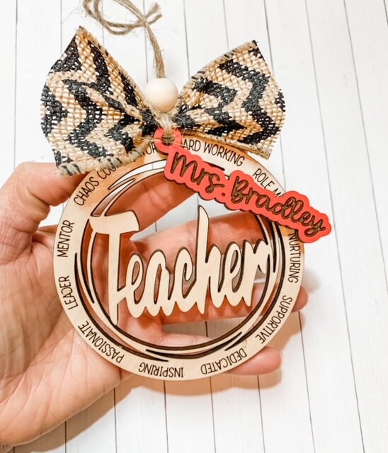 Ornament /Teacher / Personalized