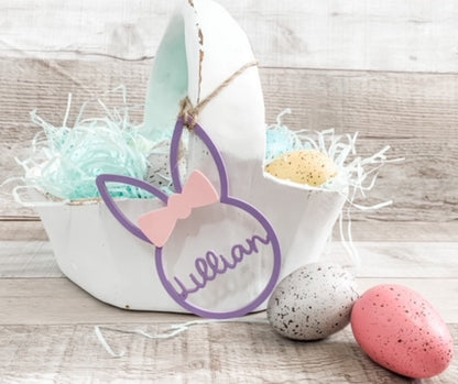 Easter Basket Tags/ Personalized