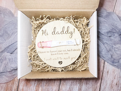 Personalized Pregnancy Announcement