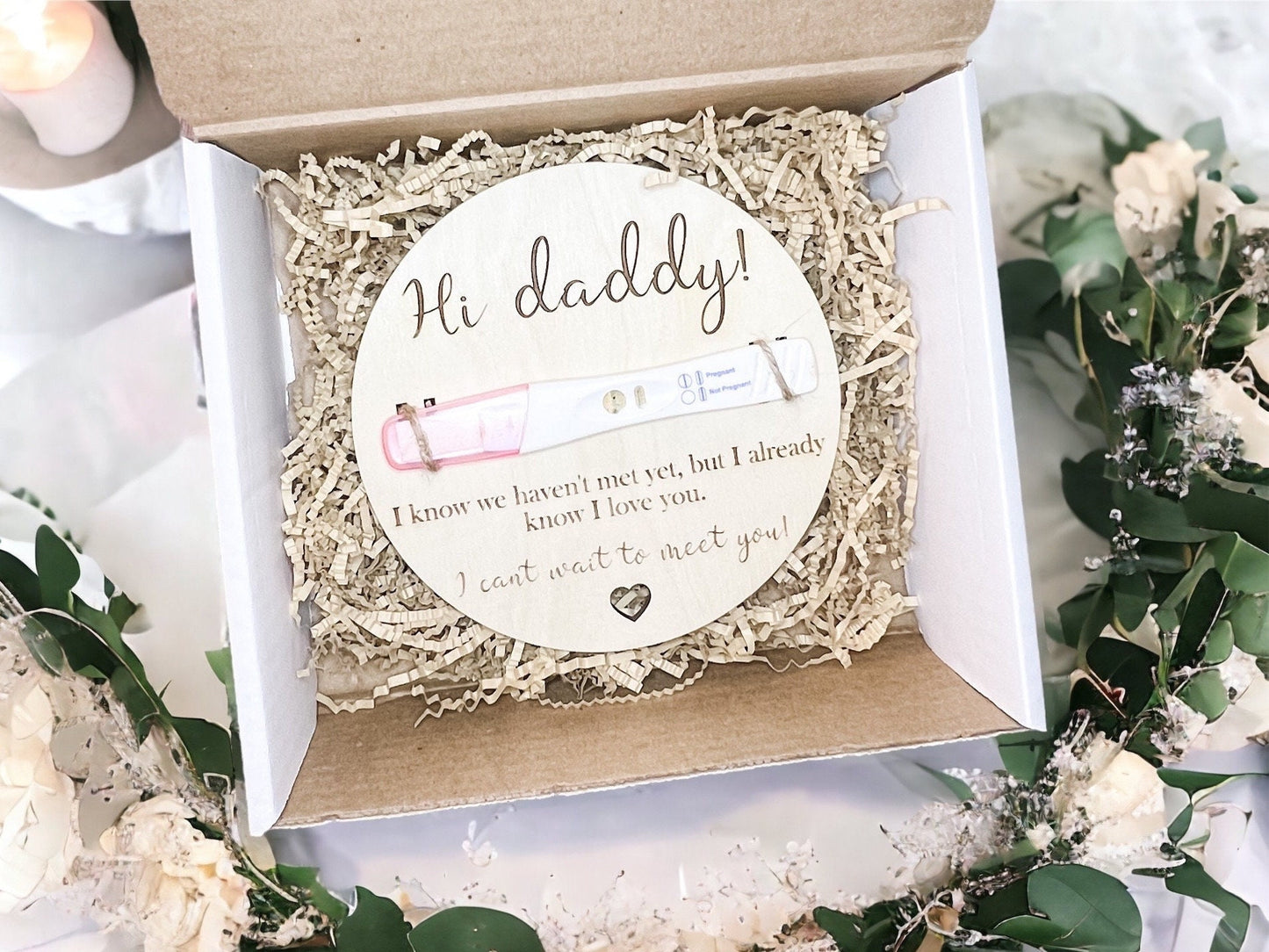 Personalized Pregnancy Announcement