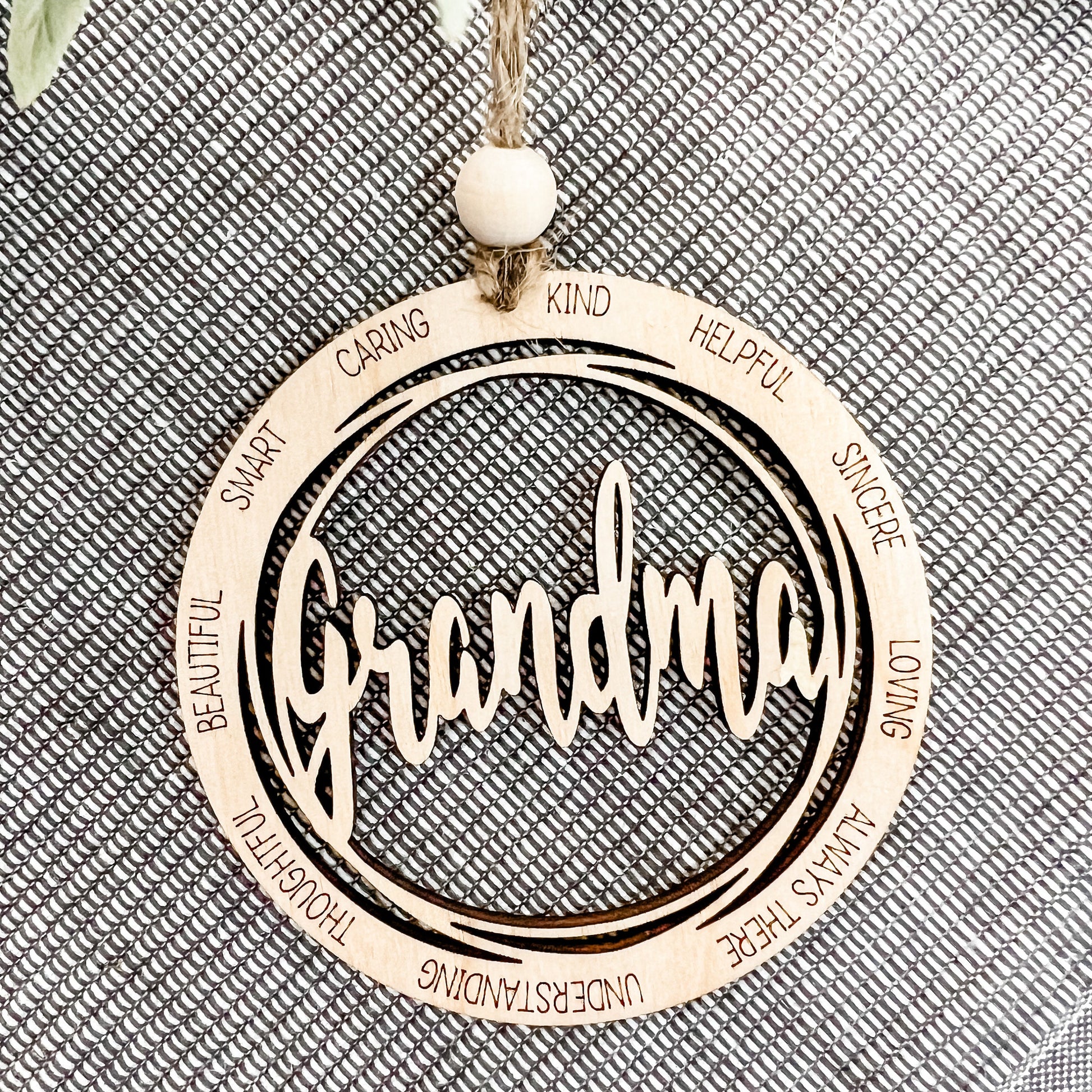 Affirmation ornaments Grandparents Versions